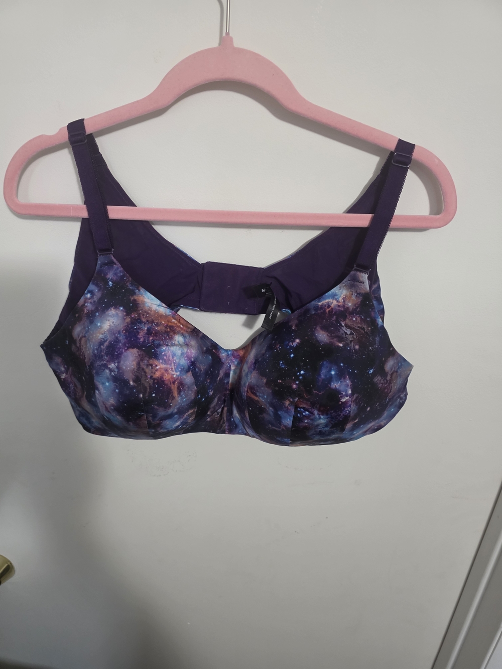 Torrid 44C No Wire Galaxy Print Full-Coverage Bra - Purple